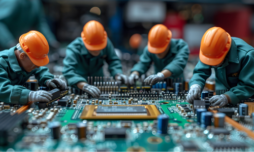 contract manufacturing signs electronics product